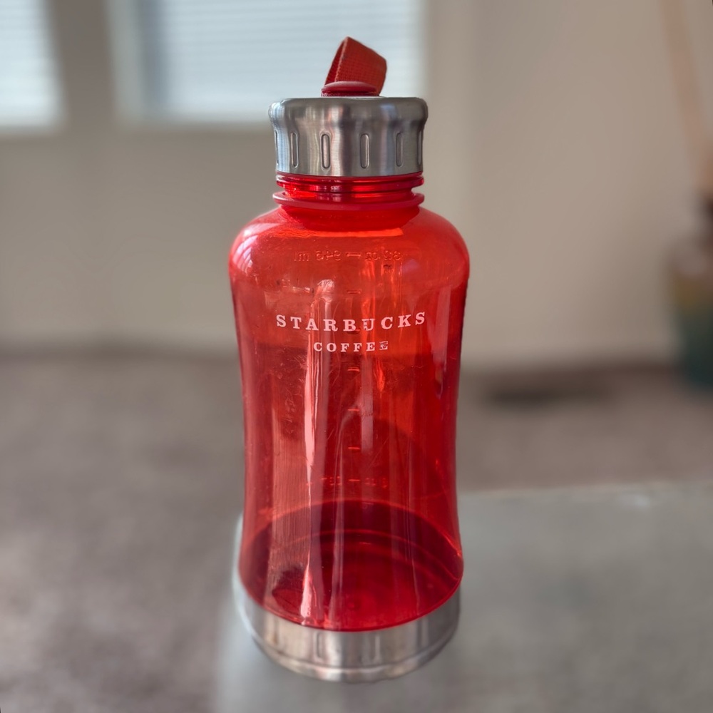 Unused Starbucks logo retro water bottle 32oz